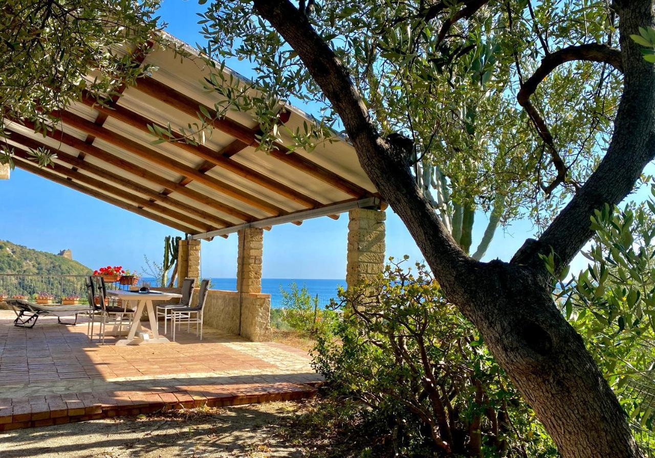 Villa Lo Scoglio Ascea Exterior foto